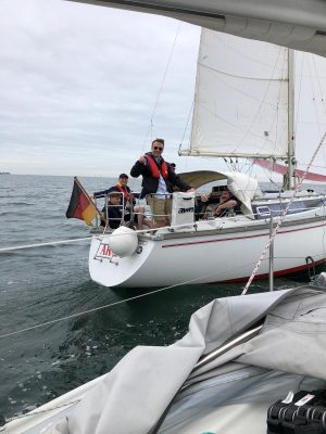Segeln mit Verbandsbrüdern in Kiel
